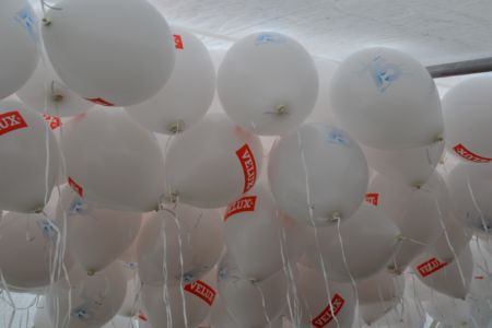 bedruckte Ballons Heliumballons mit Logo