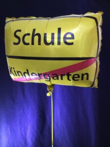 Figurenballon Schule