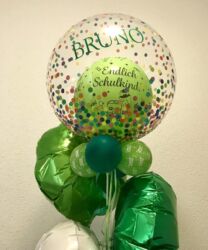 Ballonstrauss zum Schulanfang